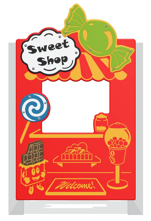 Sweet Shop Play Panel